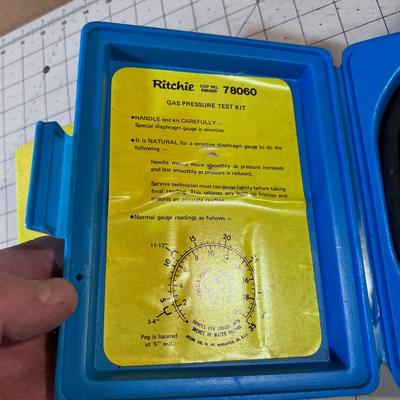 Gas Pressure Test Kits High and Low 