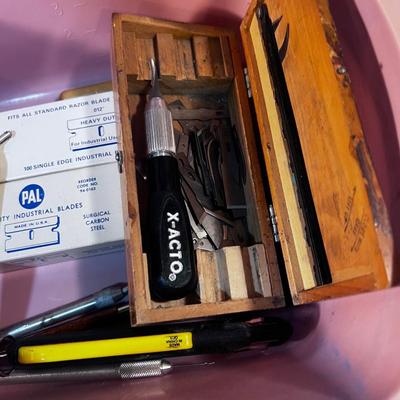 Knives and Razor Blades, All for Cutting 