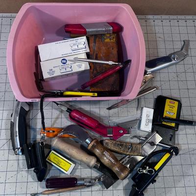 Knives and Razor Blades, All for Cutting 