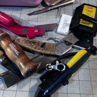 Knives and Razor Blades, All for Cutting 