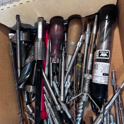 Tray of Drill Bits