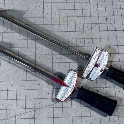 Torque Wrench (2) 1/2 & 3/8" 
