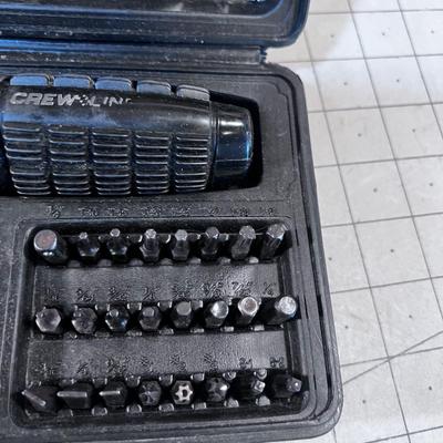 Screwdriver Bit and Socket Set