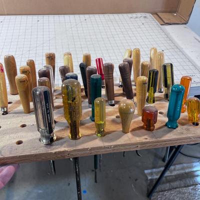 Carving Tools and Board Holder