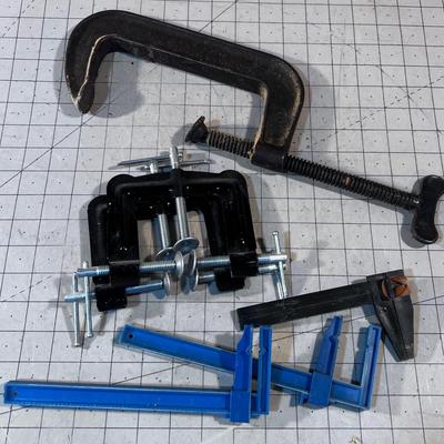 Mixed Lot of Clamps 