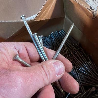 Case of 16 Penny Nails,, Heavy! 