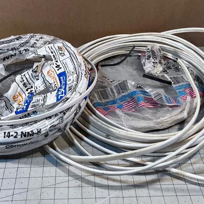2 Partial Roll of 12-2 and 14-2 Electrical Wire