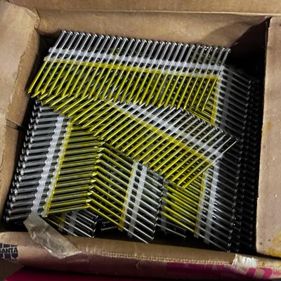 3 Partial Boxes of Nails 