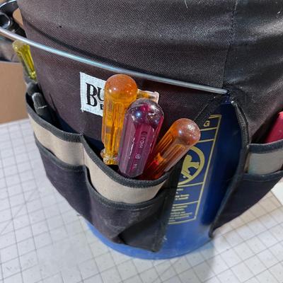 Tool Bucket with Tools 