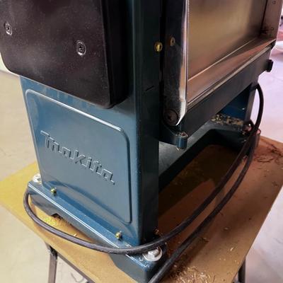 Makita Model 2012 - 12" Planer on stand. 