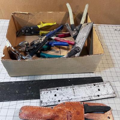 Duct Working Tools: Crimpers and Cutters