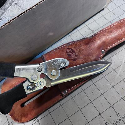 Duct Working Tools: Crimpers and Cutters
