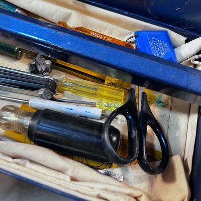 Tool Box with some Tools in it