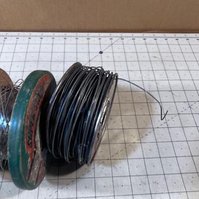 3 Reels of Steel Wire