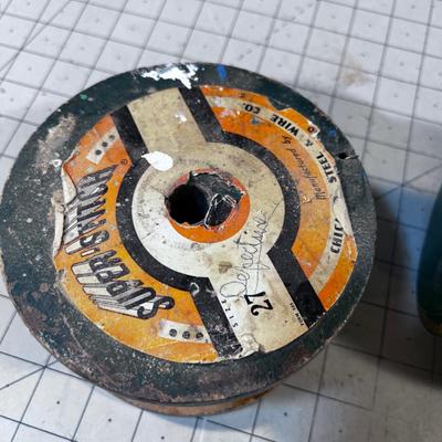 3 Reels of Steel Wire