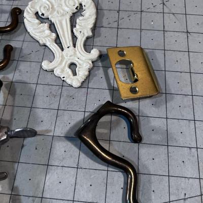 Vintage Hardware, coat Hooks etc.