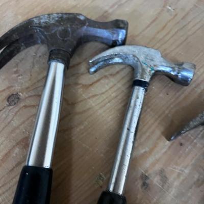 3 Claw Hammers 