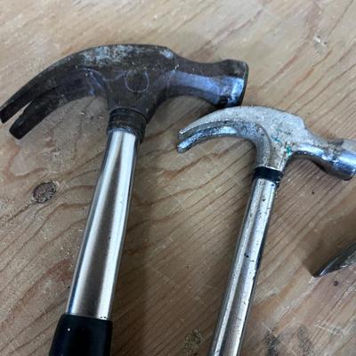3 Claw Hammers 