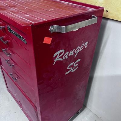 RED Cornwell Rolling Tool Box