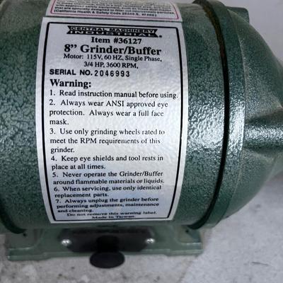 8" Grinder Buffer
