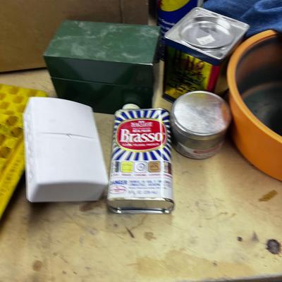 PILE OF Misc. Clean off the bench in the shop