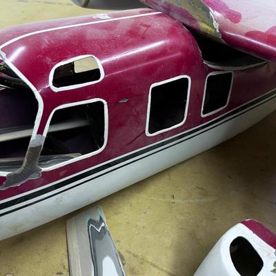 Twin Engine RC Airplane White RED
