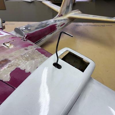 Twin Engine RC Airplane White RED