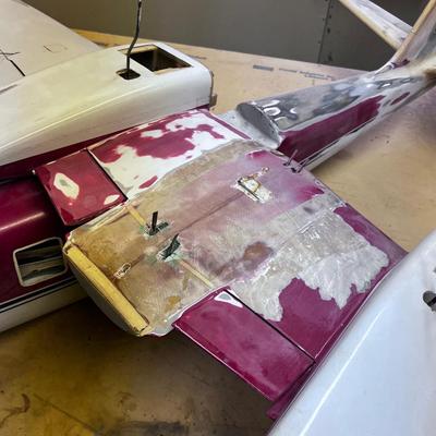 Twin Engine RC Airplane White RED