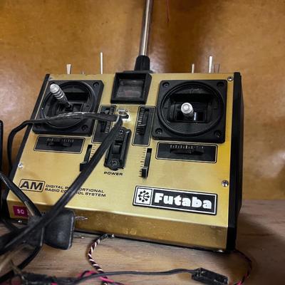 Cupboard Full of OBSOLETE Radio Controllers and other Parts and Accessories, plus Manual etc. 