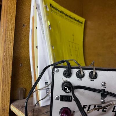 Cupboard Full of OBSOLETE Radio Controllers and other Parts and Accessories, plus Manual etc. 