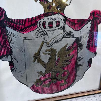 Harscher Coat of Arms, Framed 