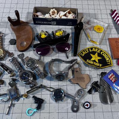 Drawer Clean Out: Patches, Watches etc. 