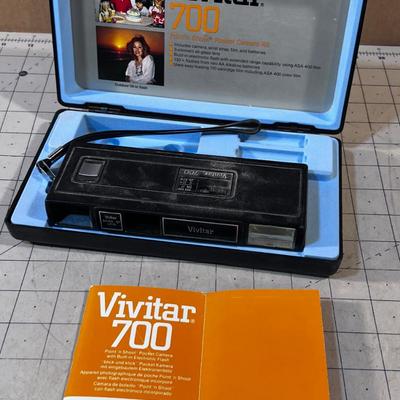 Vivitar 700 Camera In Original Box 