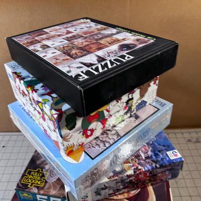 Pile of Puzzles, New an Used. 
