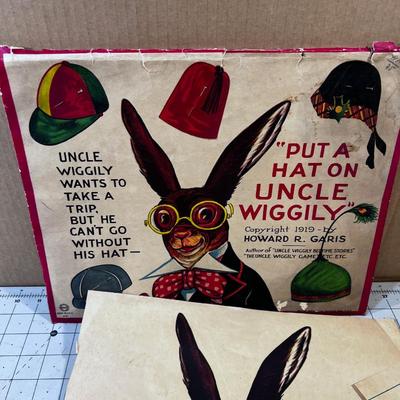 Uncle Wiggly Game from 1919 ANTIQUE