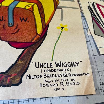 Uncle Wiggly Game from 1919 ANTIQUE