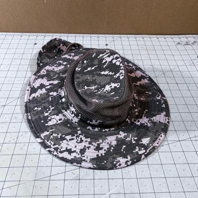 Digital Camo Booney Hat Size Small