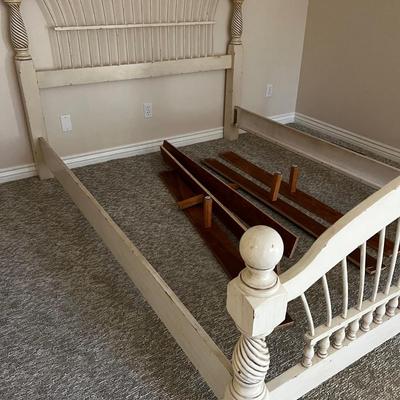 Cream Color Bed 