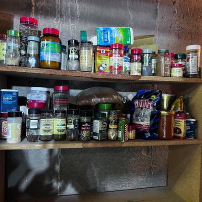 All the Spices left in the Storage 