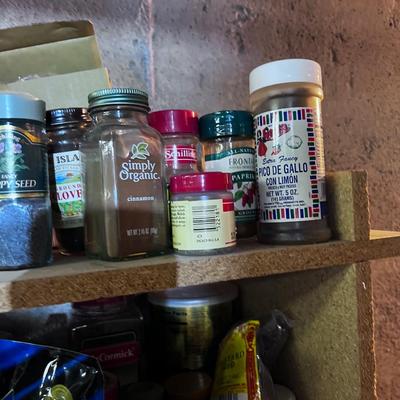 All the Spices left in the Storage 