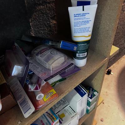 All the Toiletries in the Storage