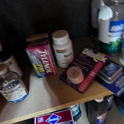 All the Toiletries in the Storage