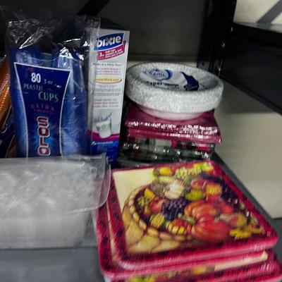 Paper Products: Toilet Paper, Napkins, Plates Etc. 