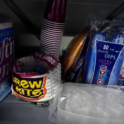 Paper Products: Toilet Paper, Napkins, Plates Etc. 