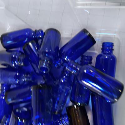 Blue Potion Bottles for Magic Making
