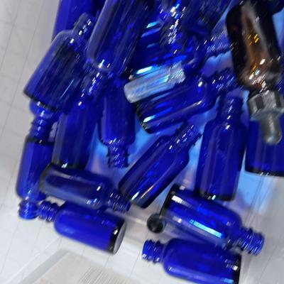 Blue Potion Bottles for Magic Making