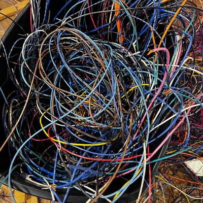 Tub of Scrap Wire 20 Pounds Plus