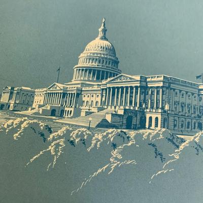 1965 Untied States Senate Menu