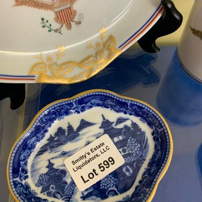 Commissioned Mottaheteh Porcelain Decorative China Lot