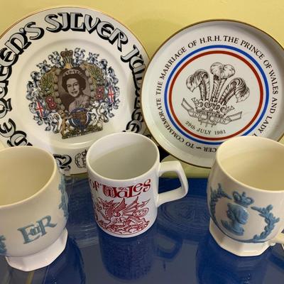 Royal Coronation China Plates / Mugs Collection